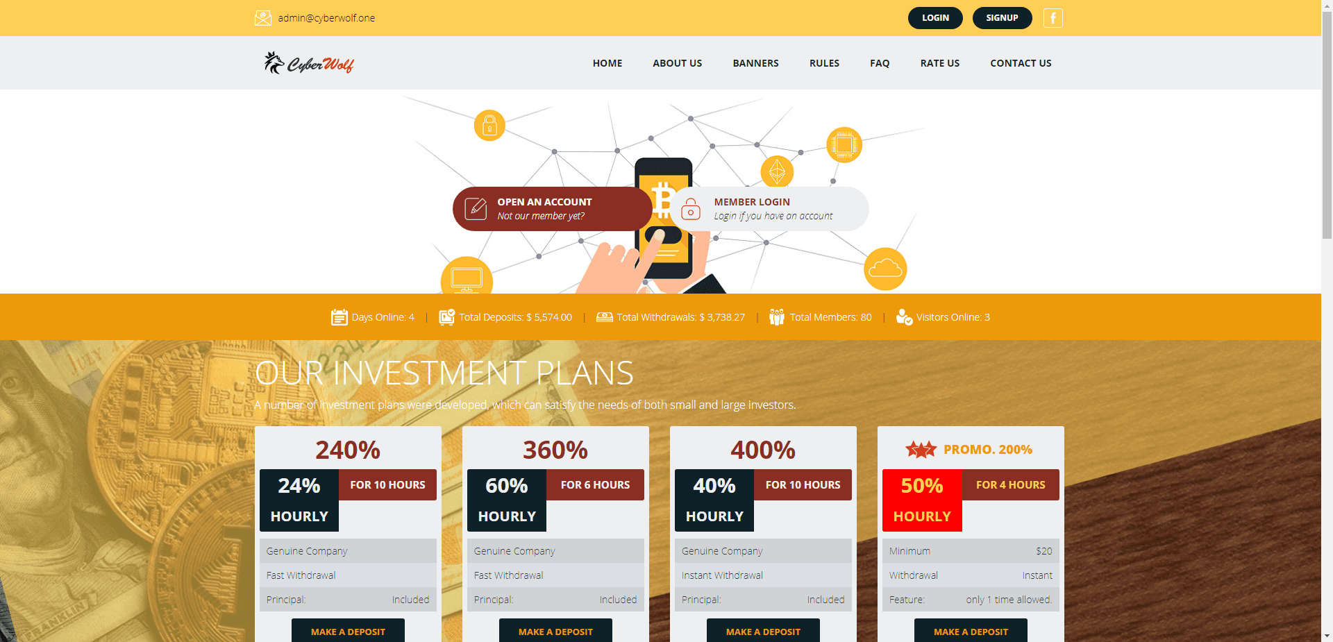 Cyber Wolf Ltd. отзывы и обзор. Развод, лохотрон или правда. Только честные и правдивые отзывы на Baxov.Net