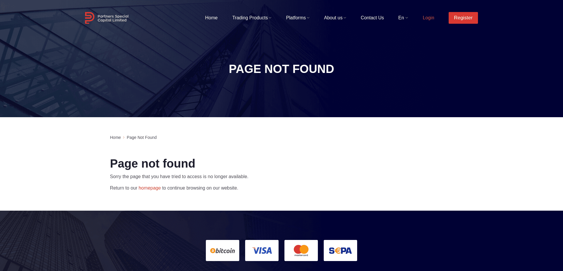 Screenshot for partnersspecialcap.com - 1