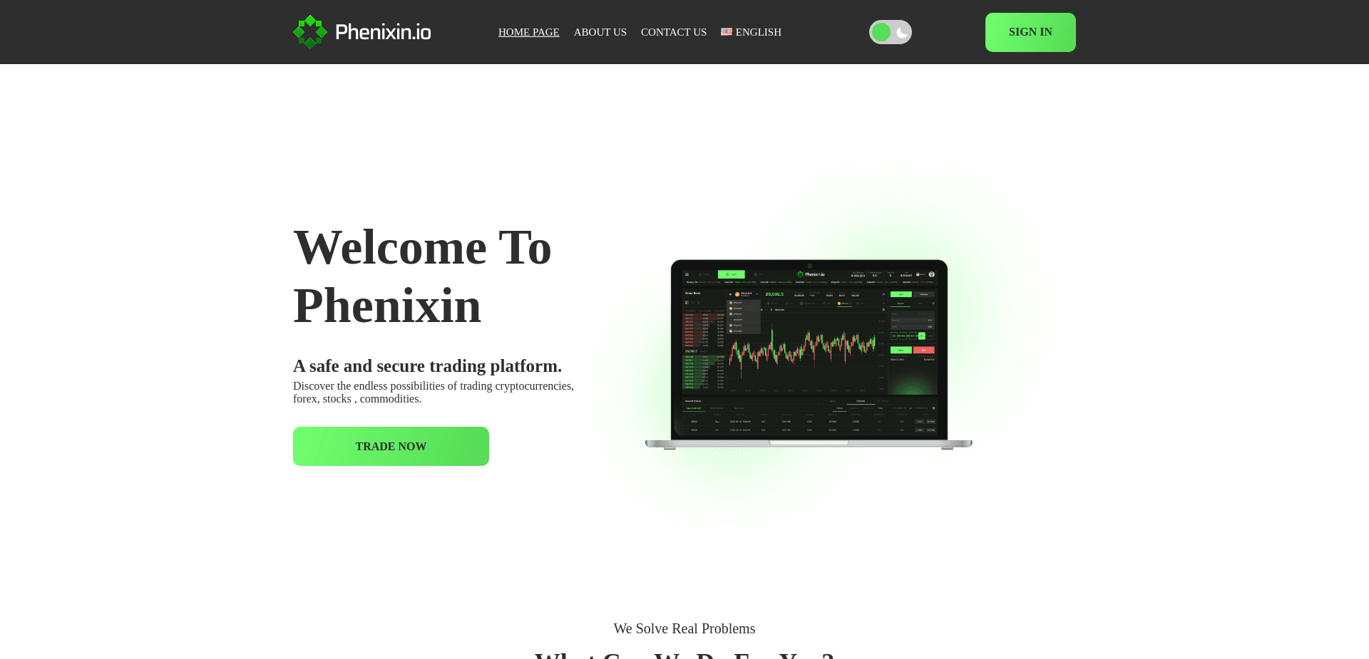 Screenshot for phenixin.io - 3