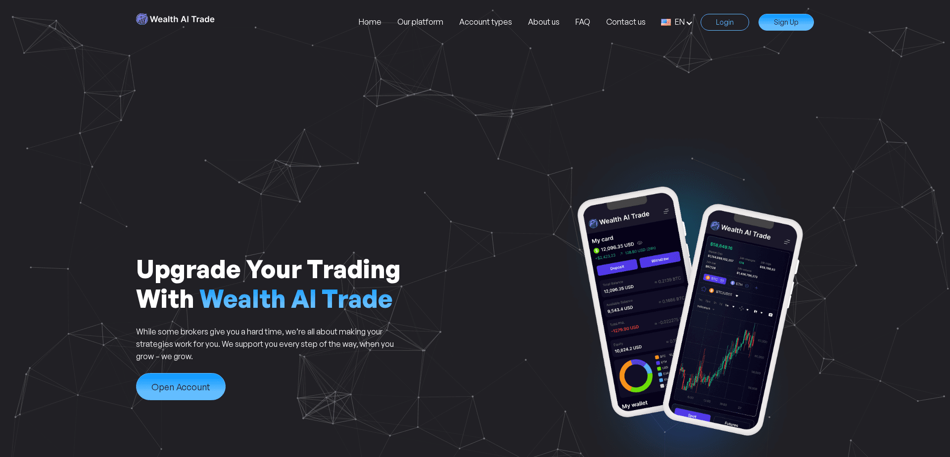 Screenshot for wealthaitrade.com - 0