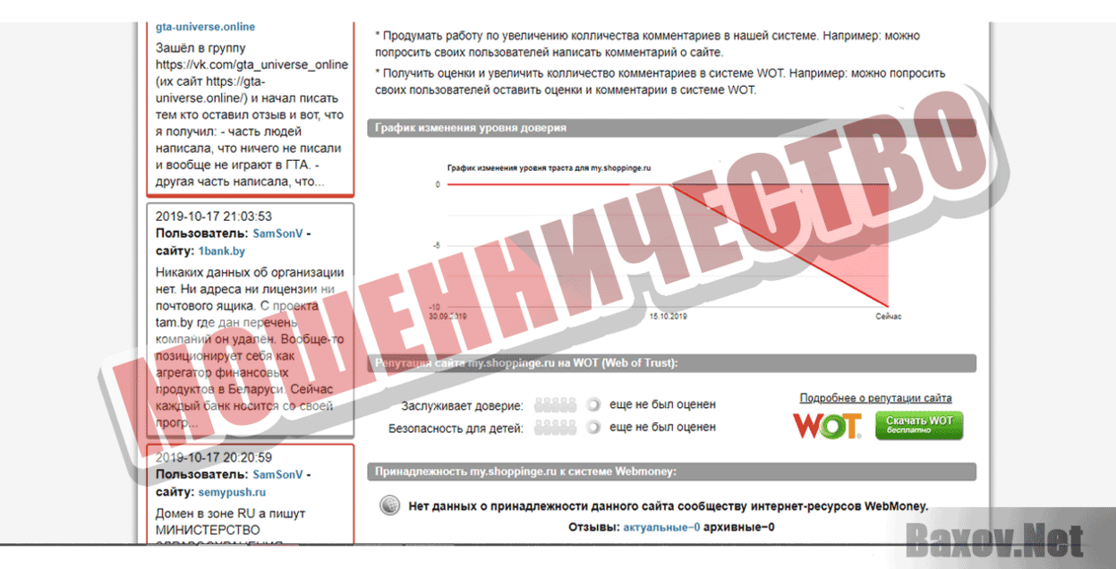 SALOMON-SHOES Мошенничество