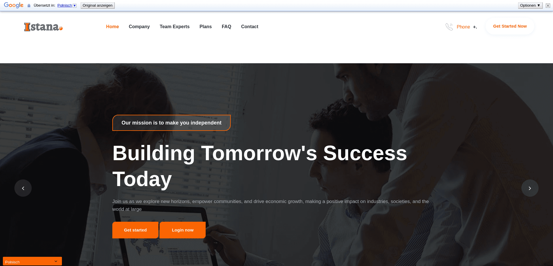 Screenshot for istanalimited.com - 3