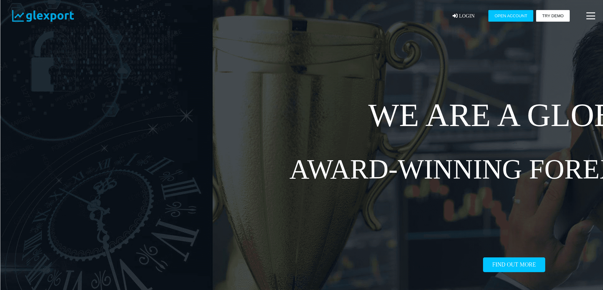 Screenshot for glexport.com - 2