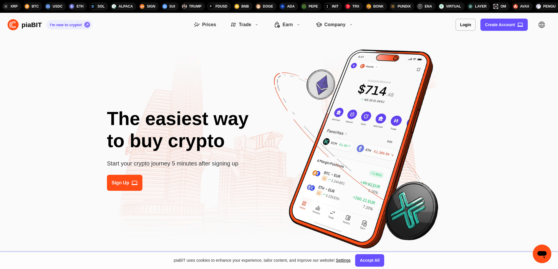 Screenshot for piabit.com - 0