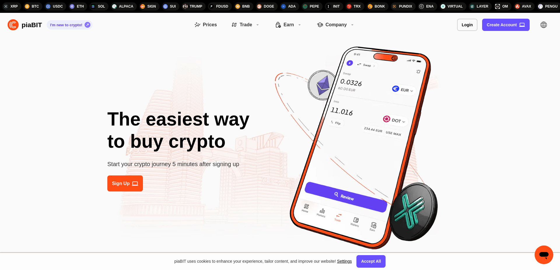 Screenshot for piabit.com - 3