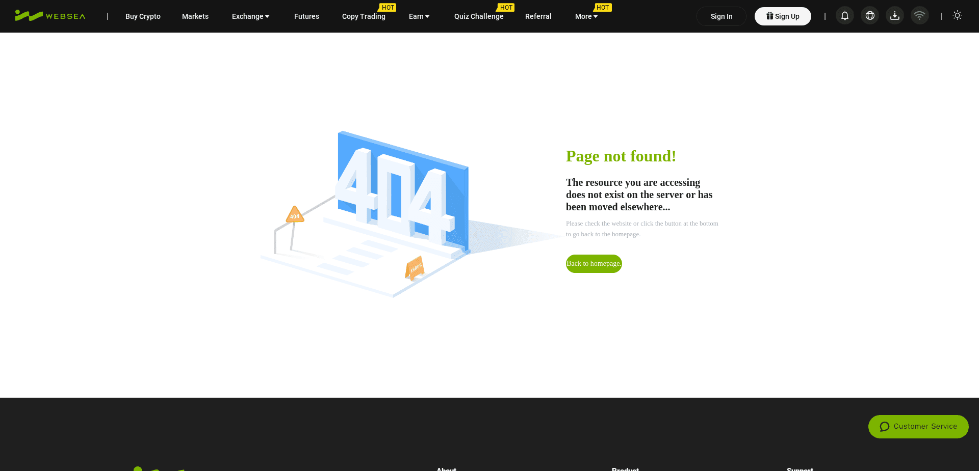 Screenshot for websea.com - 2