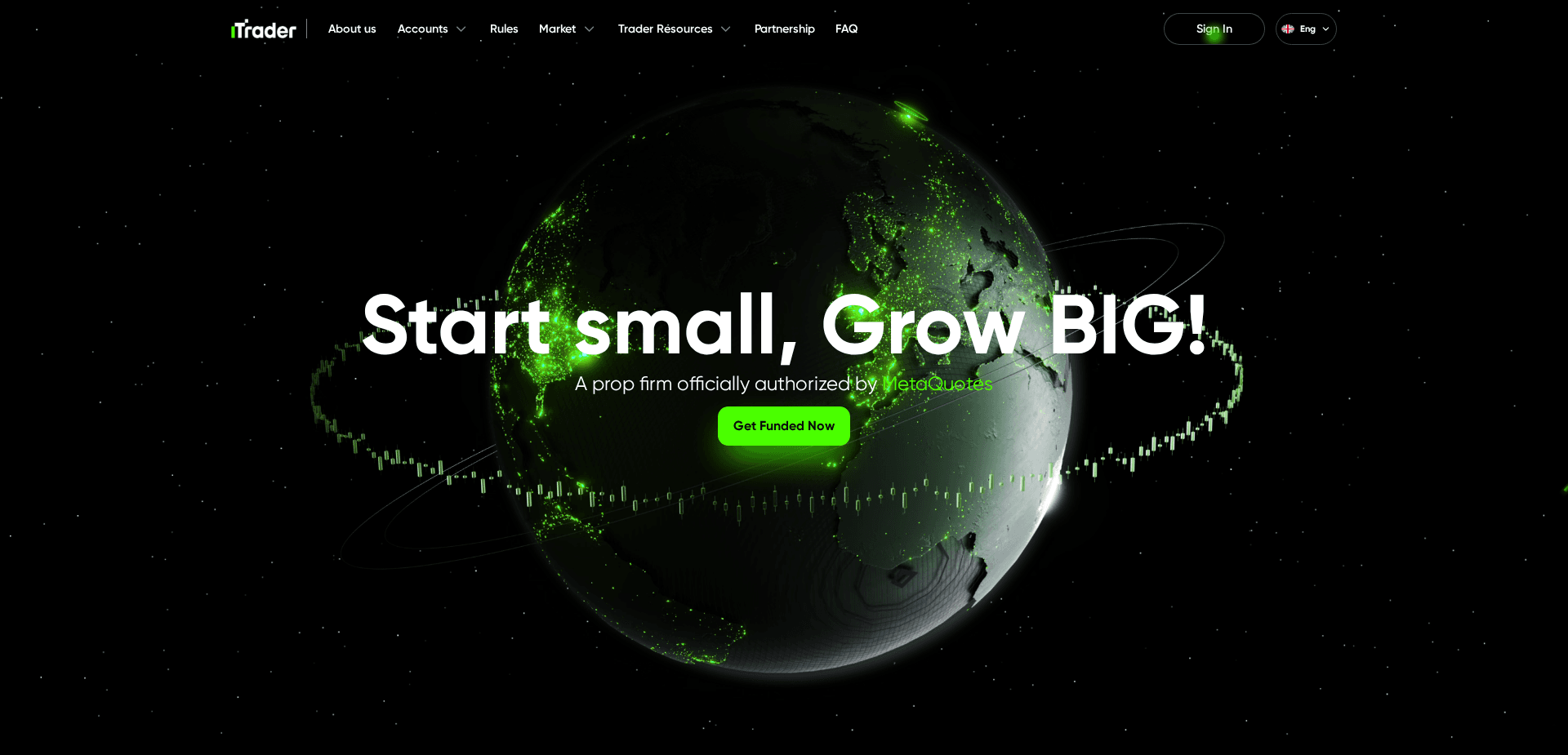 Screenshot for itrader.com - 0