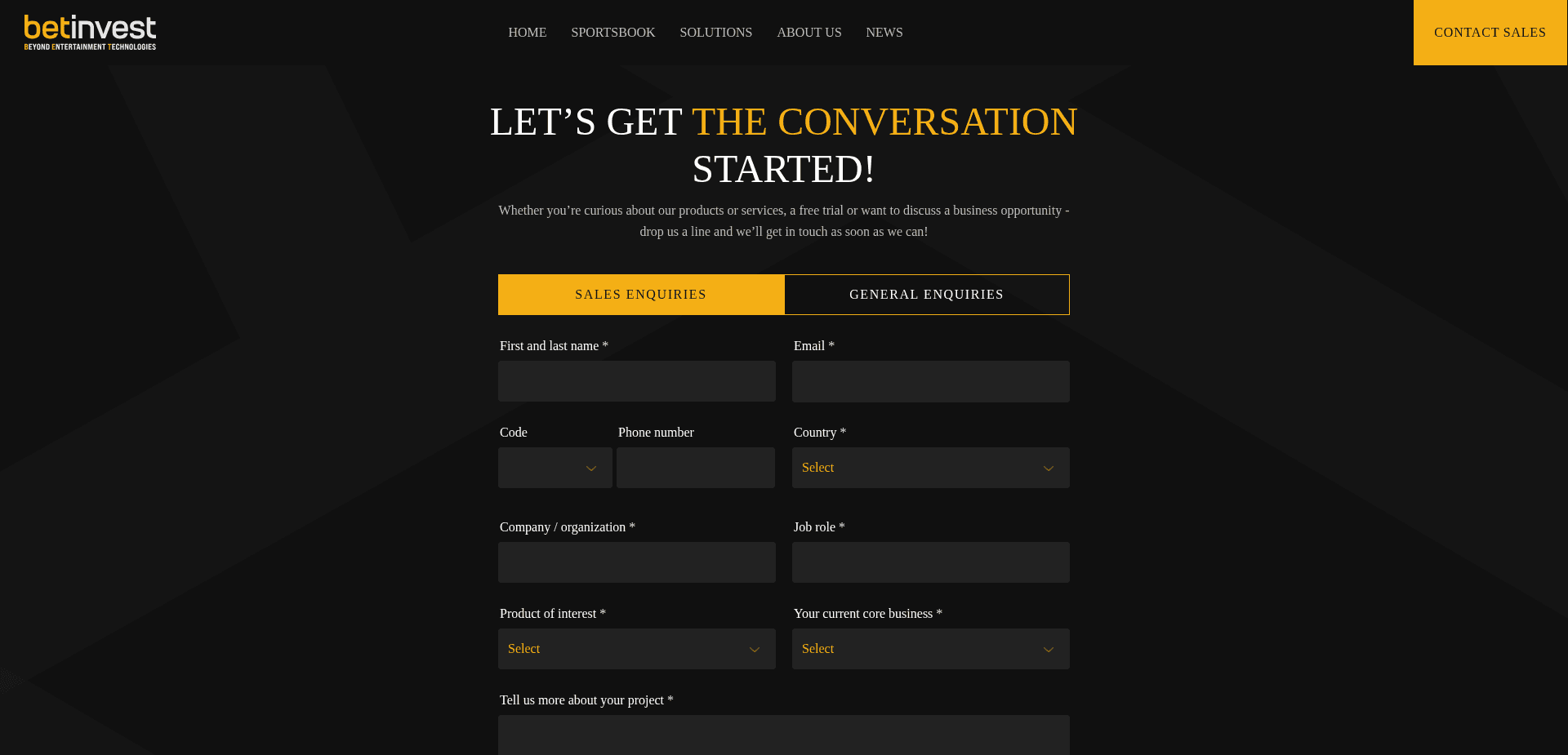 Screenshot for betinvest.ltd - 2