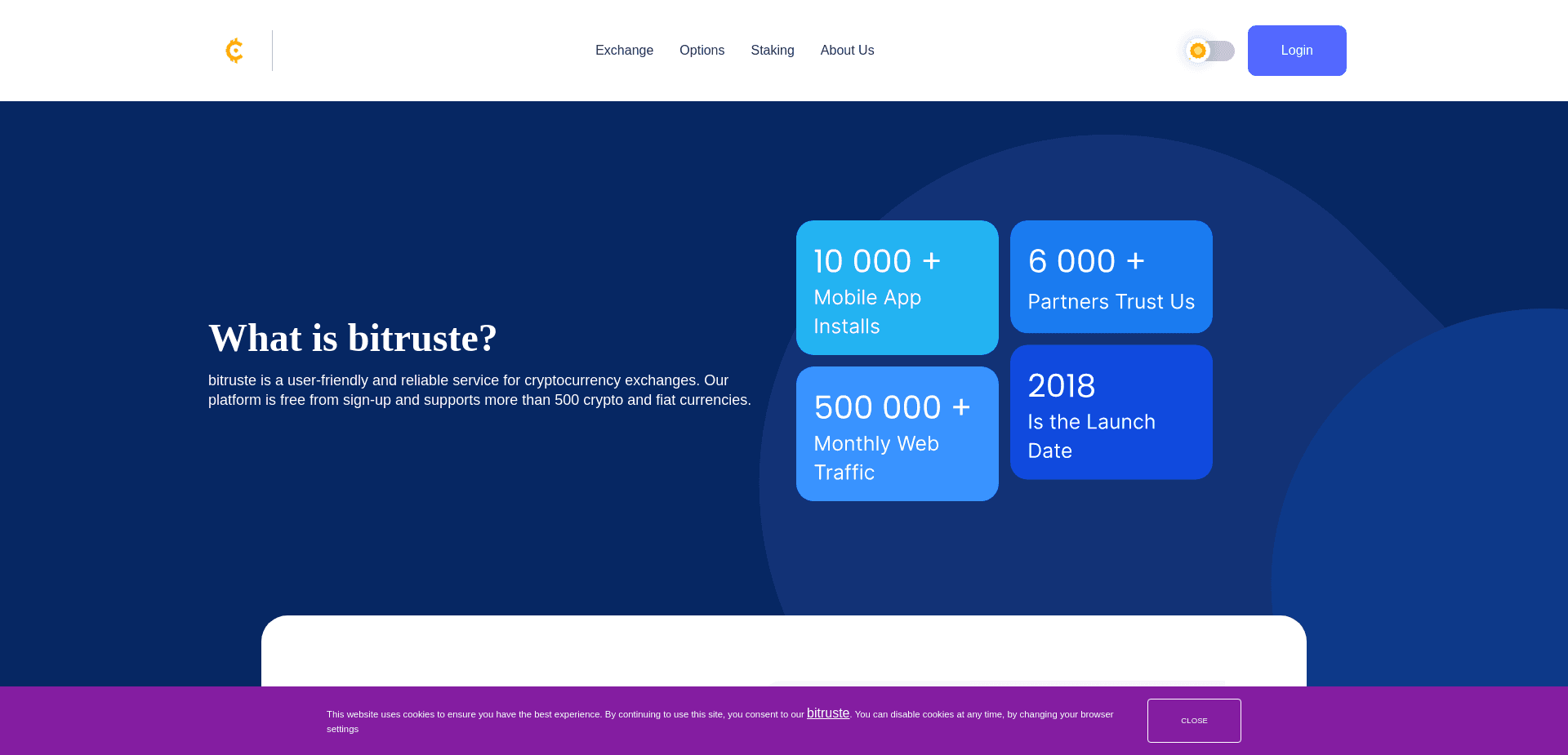 Screenshot for bitruste.com - 2