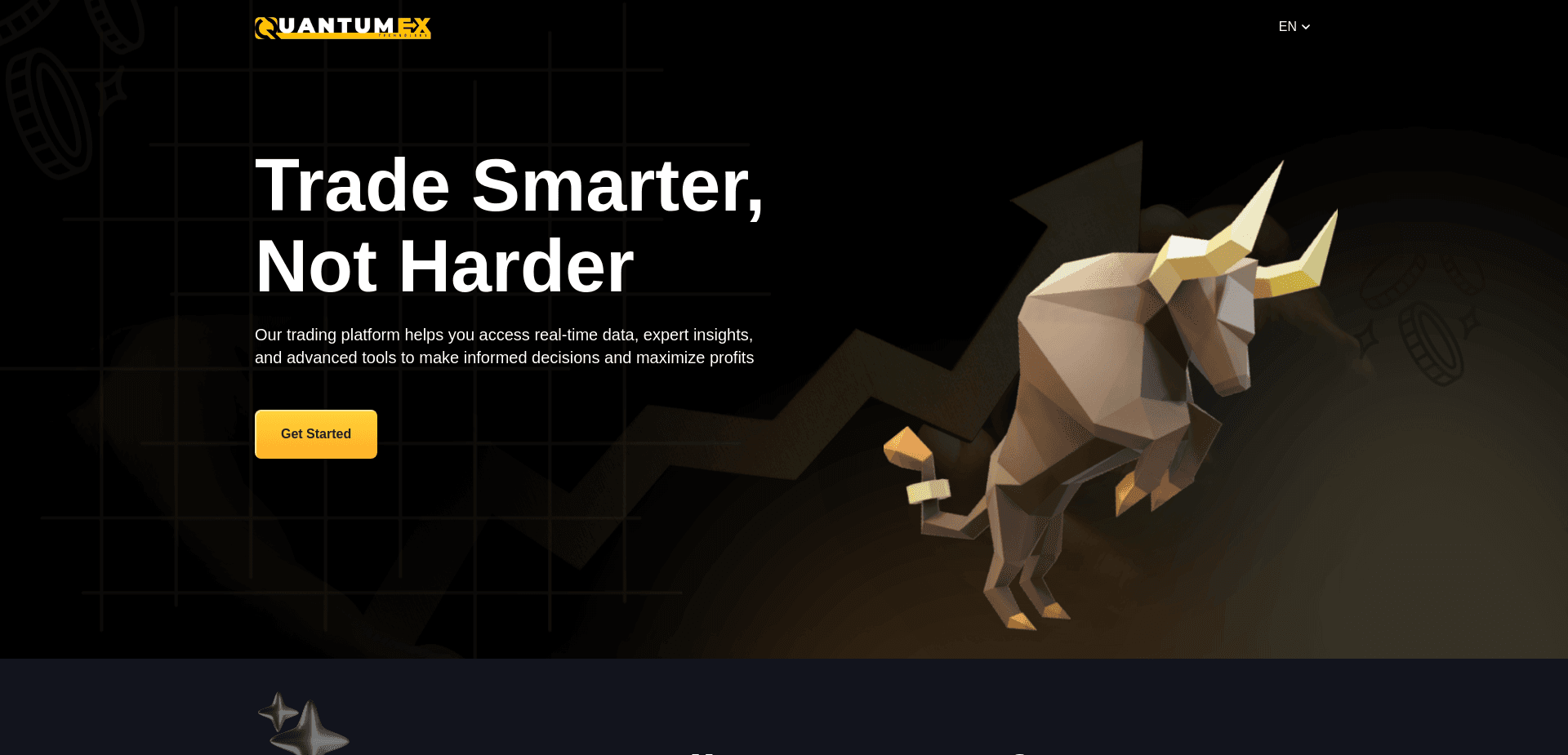 Screenshot for quantumex.biz - 0