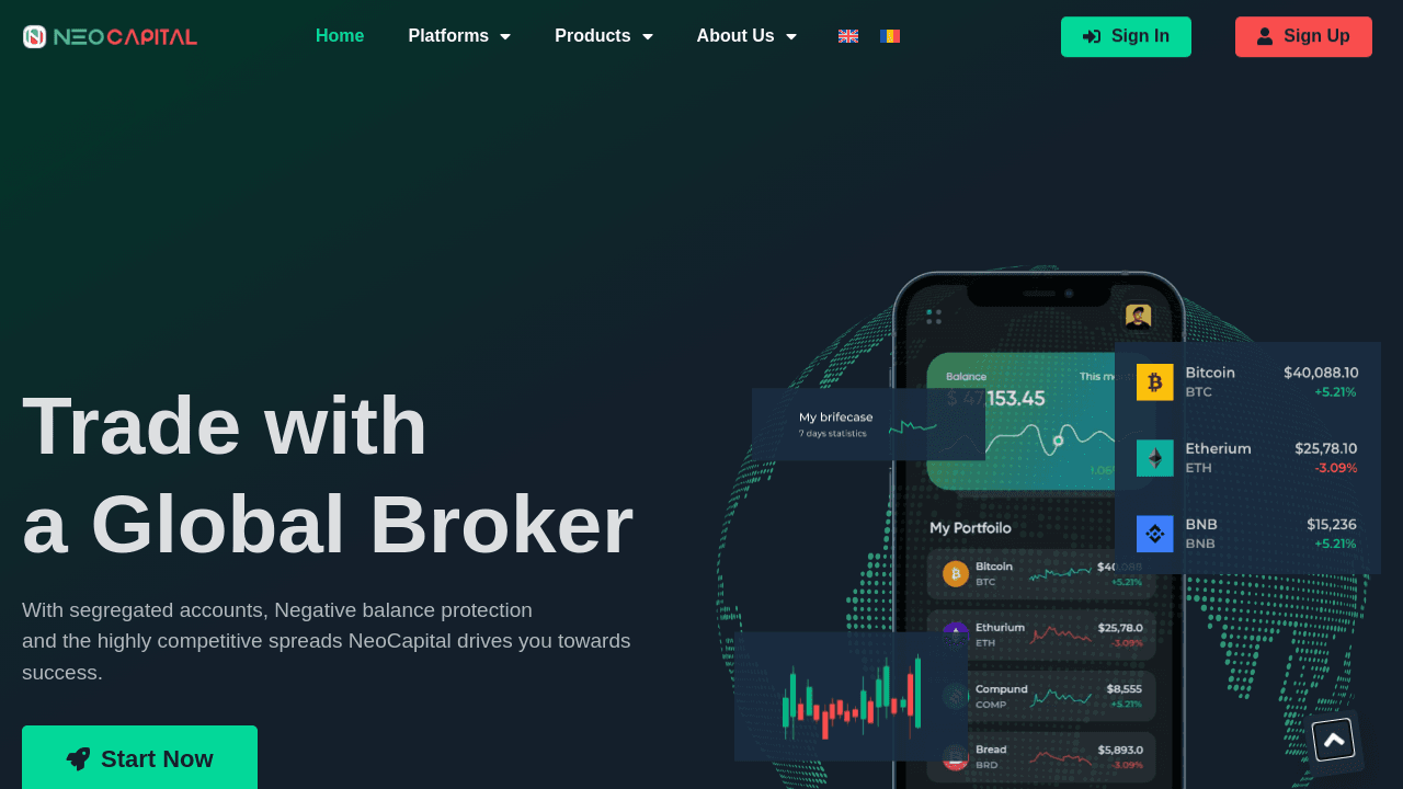 Screenshot for neocapital.cc - 2