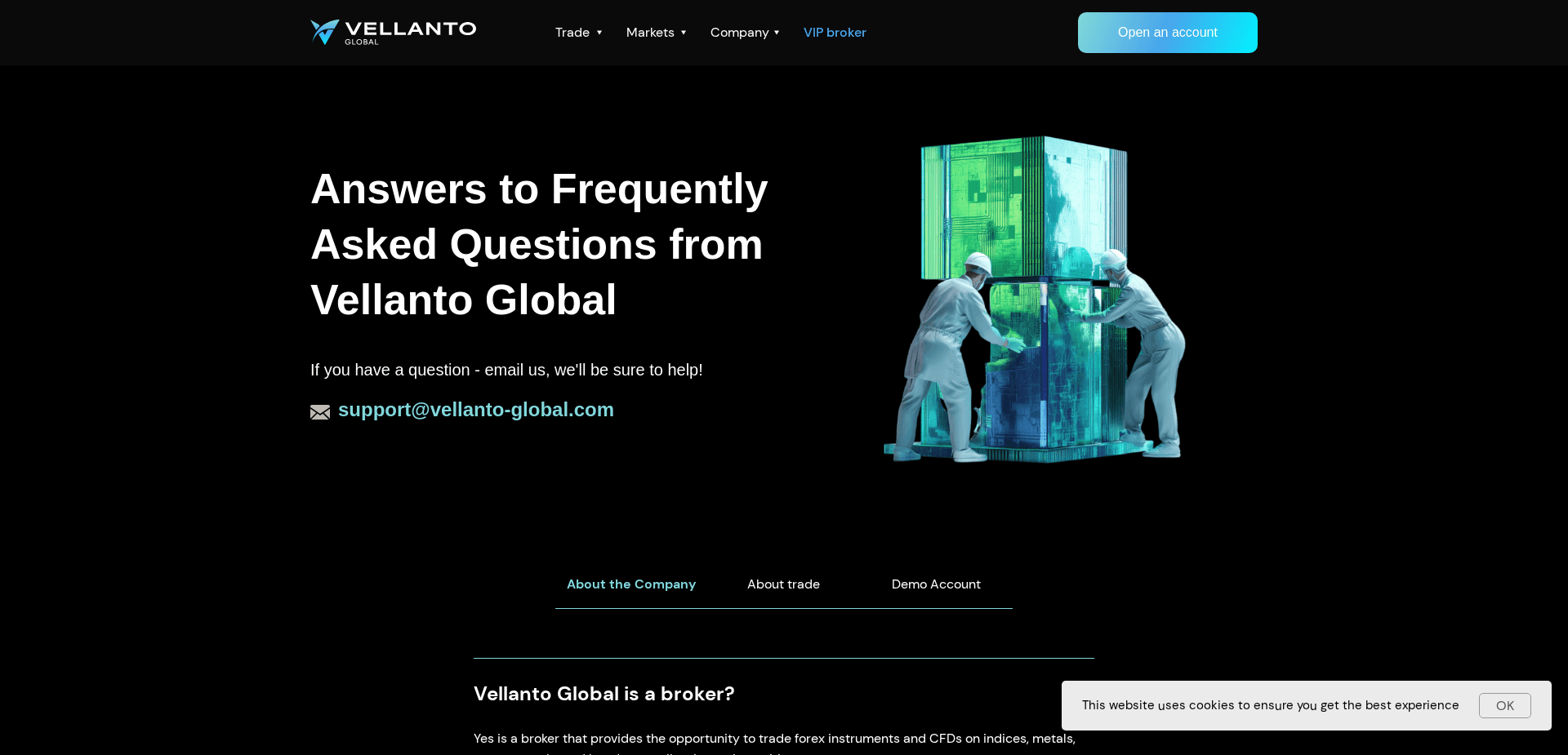 Screenshot for vellanto-global.com - 0