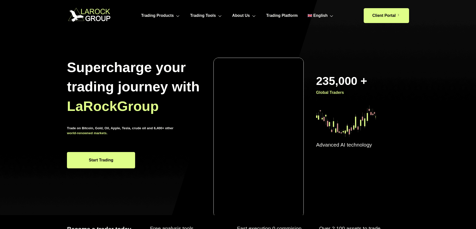 Screenshot for larockgroup.com - 1