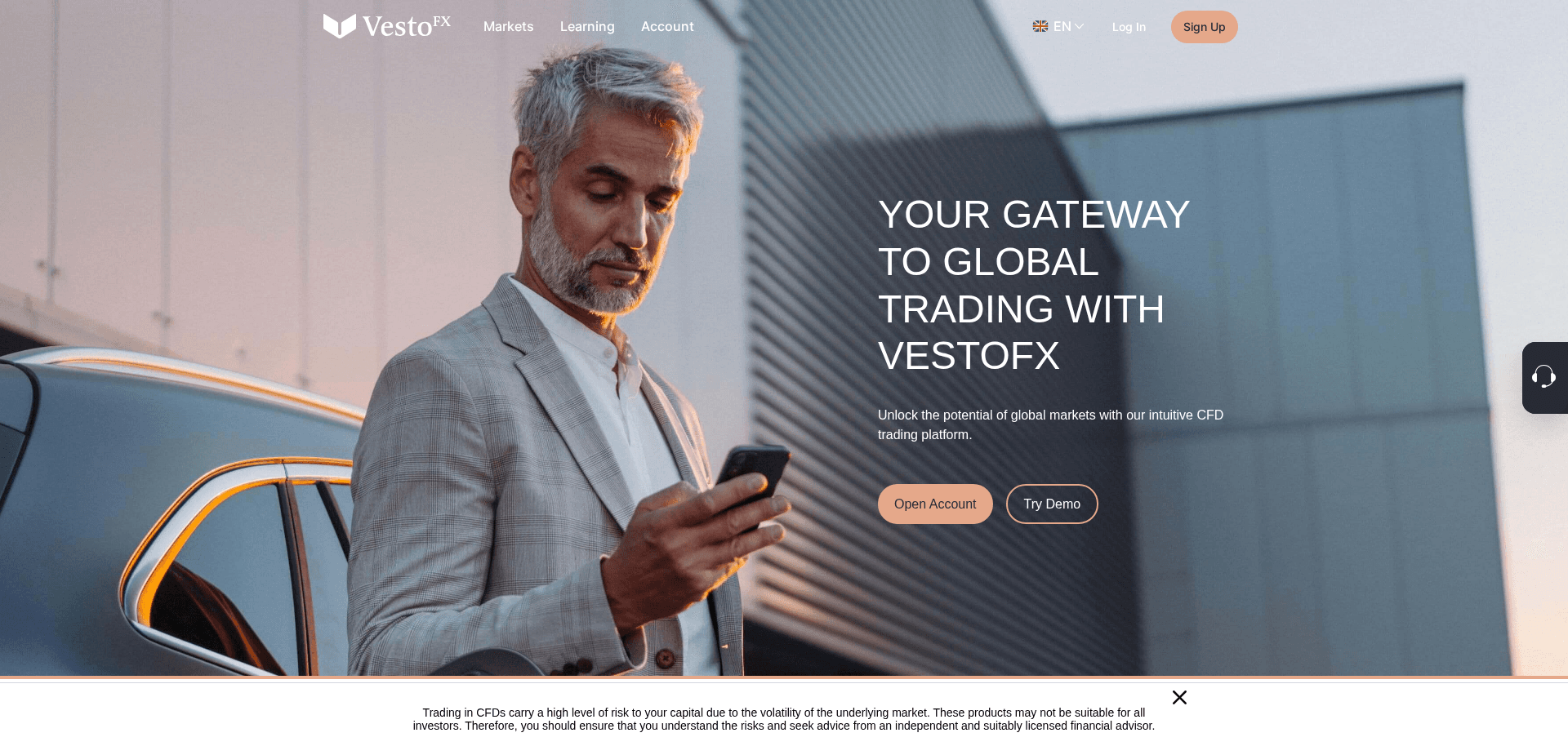 Screenshot for wwwvestofx-int.scipiosoft.com - 1