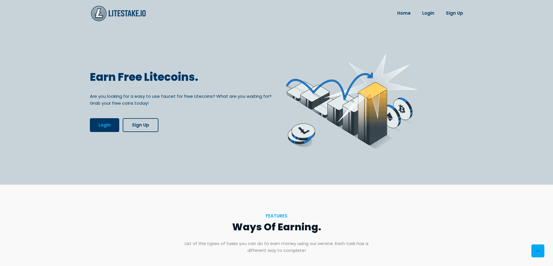 Screenshot for litestake.io - 0