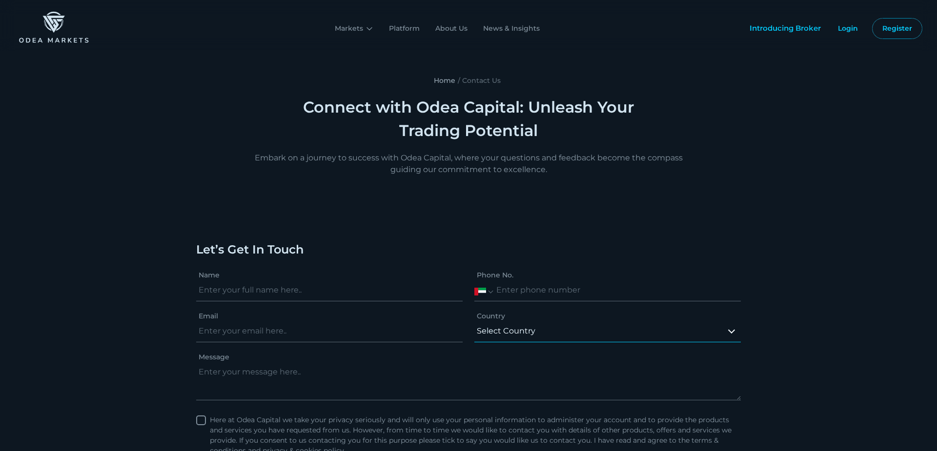 Screenshot for odeacapital.pro - 3