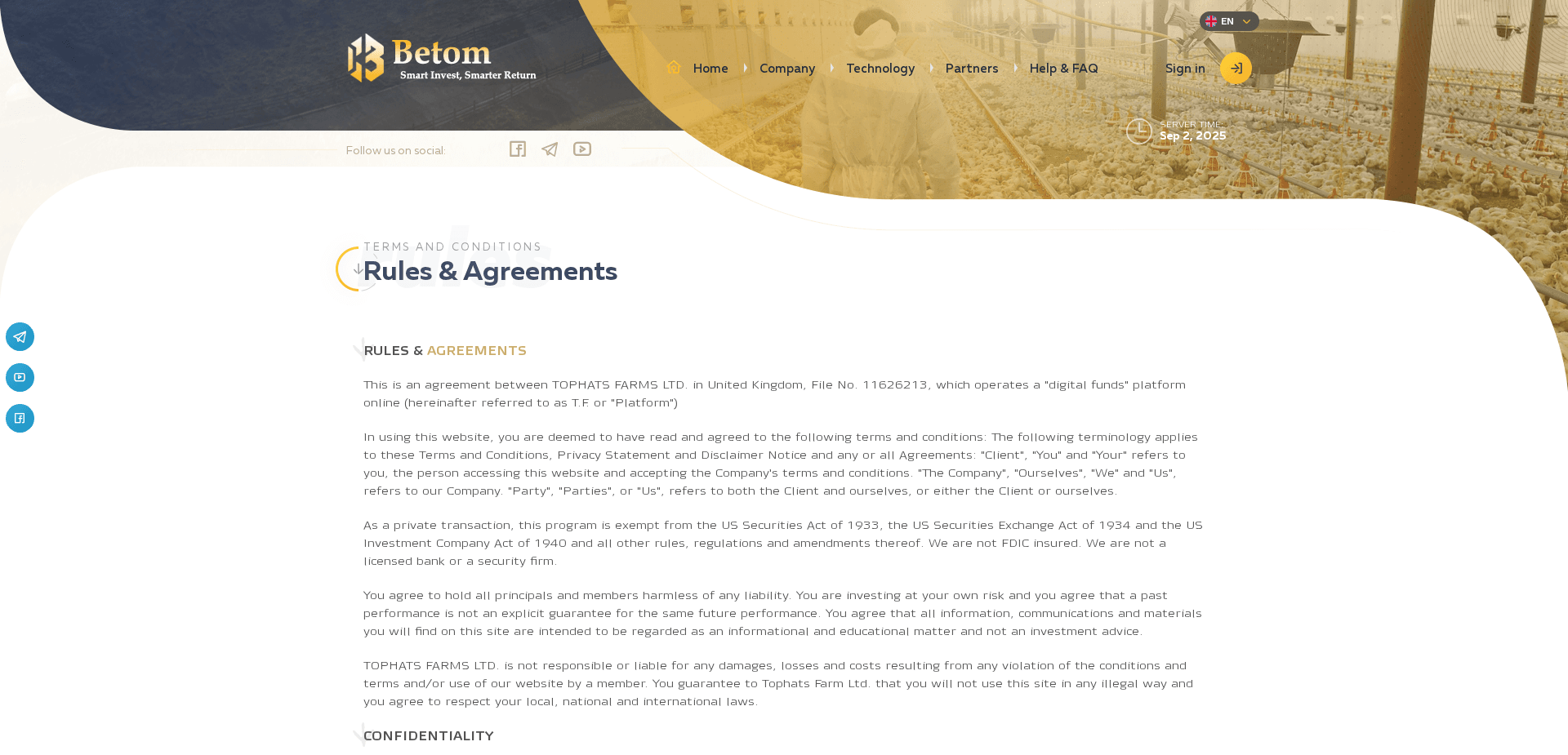 Screenshot for betom.pro - 4