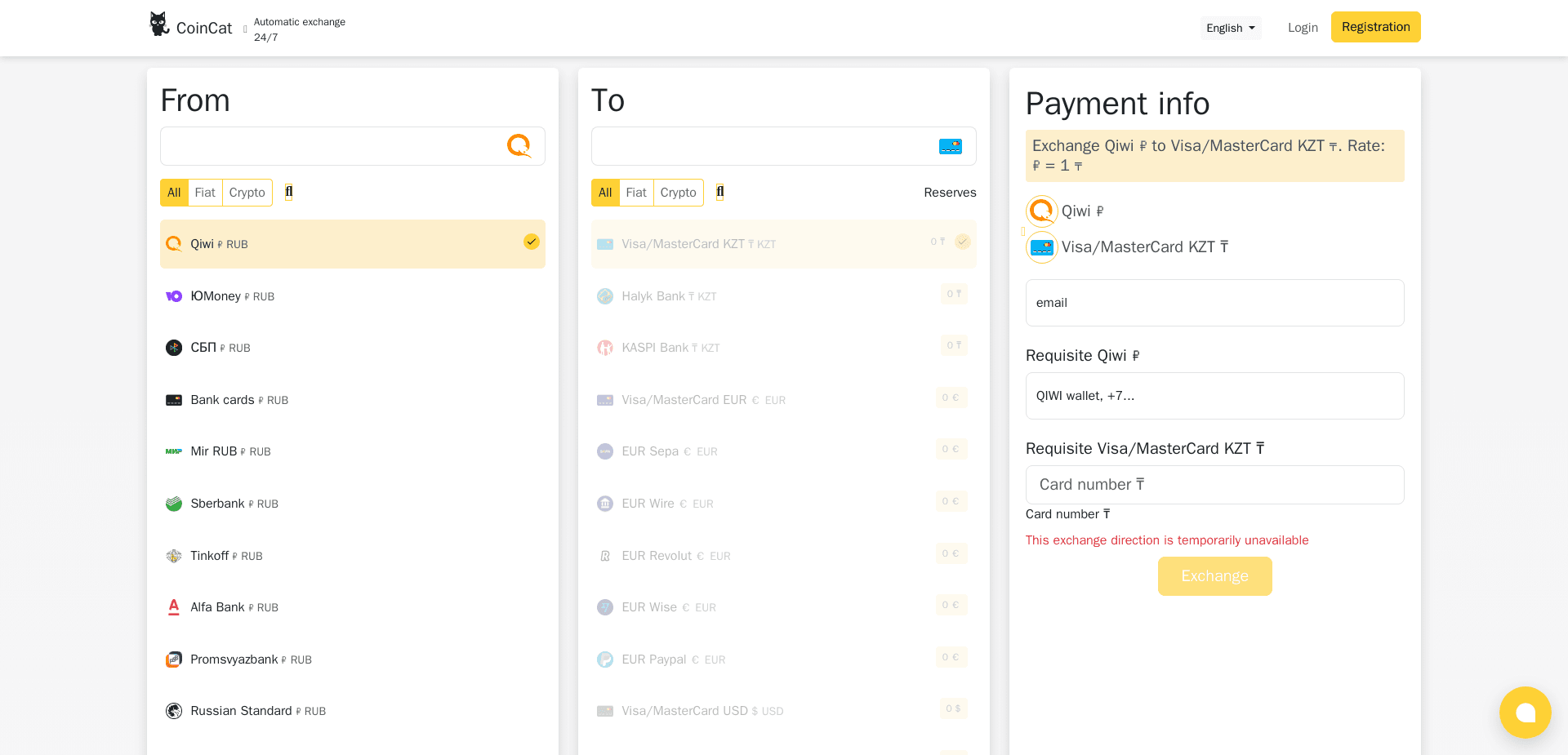 Screenshot for coincat.in - 1