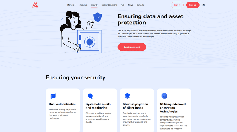 Affila Market - безопасность