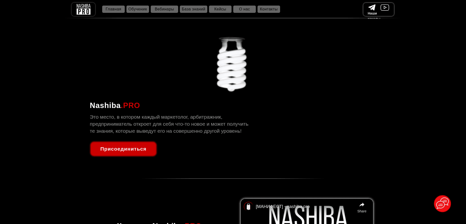Screenshot for nashiba.pro - 1