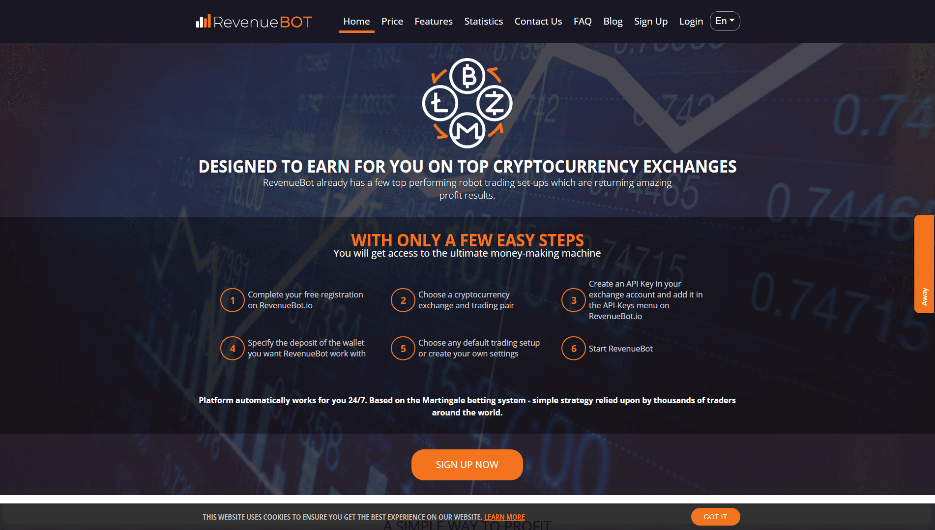 Revenuebot отзывы и обзор. Развод, лохотрон или правда. Только честные и правдивые отзывы.