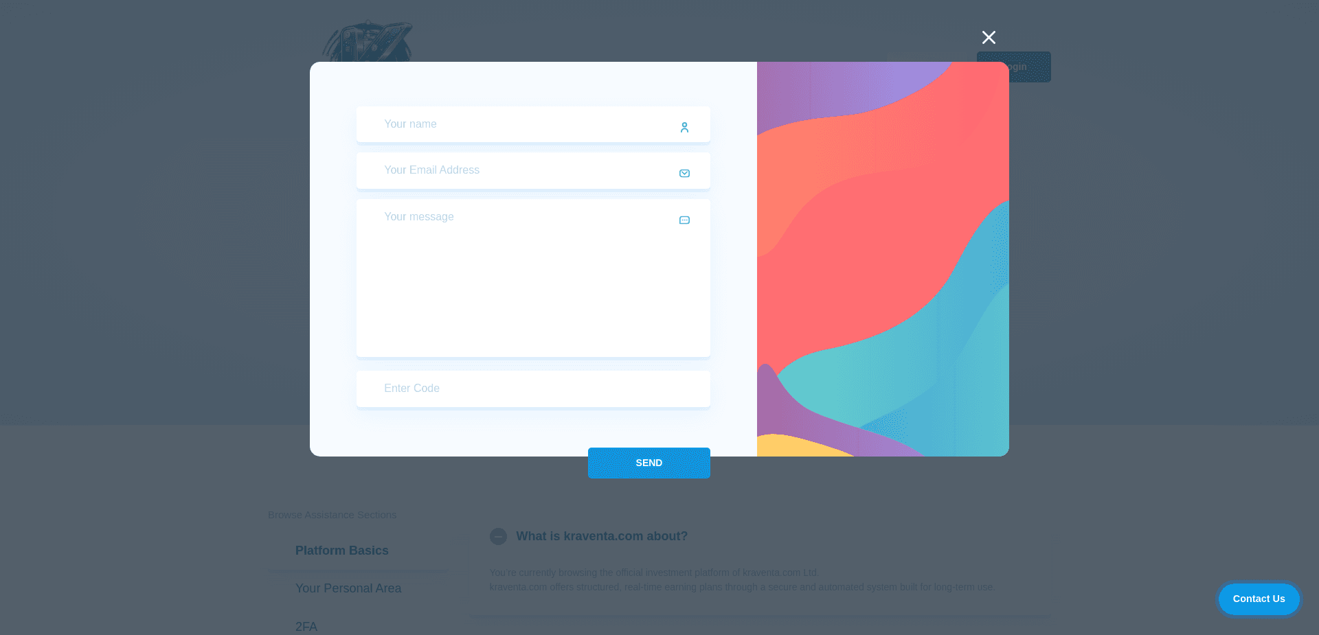 Screenshot for kraventa.com - 0