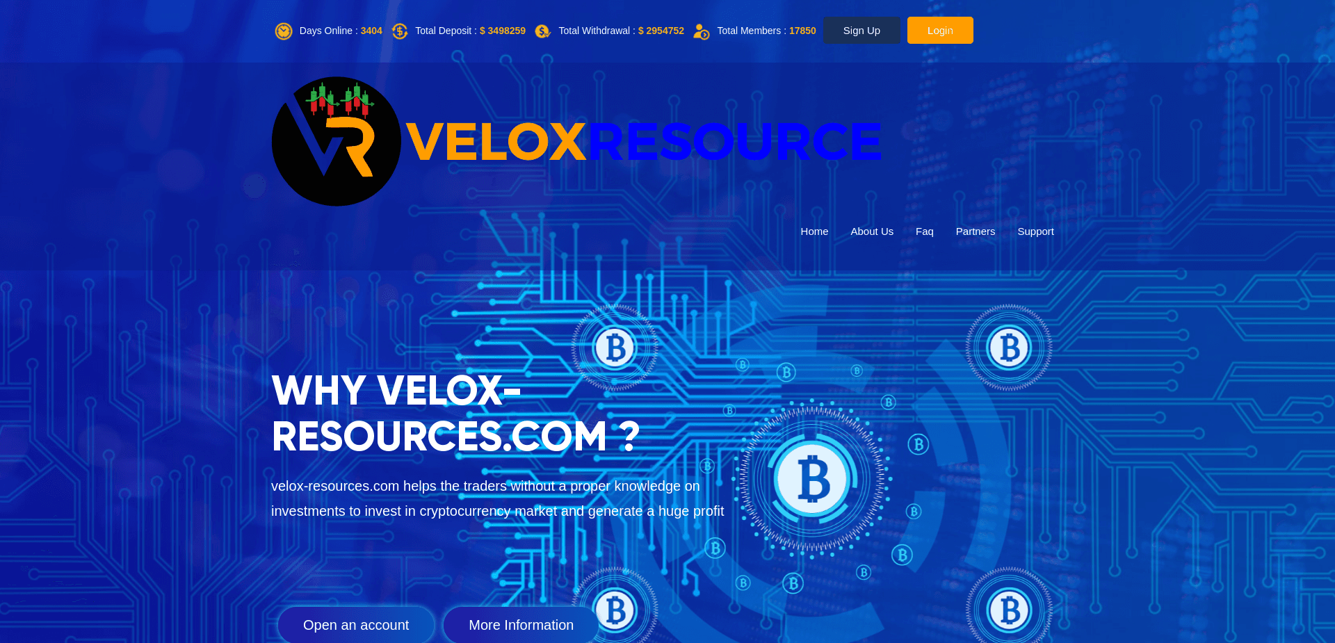 Screenshot for velox-resources.com - 3