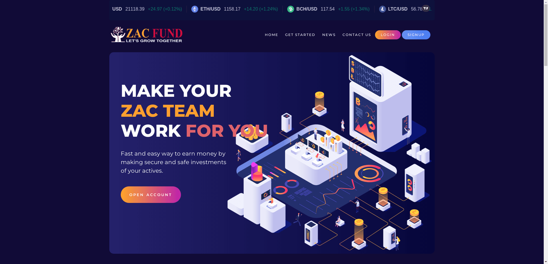 Zac Fund отзывы и обзор. Развод, лохотрон или правда. Только честные и правдивые отзывы на Baxov.Net
