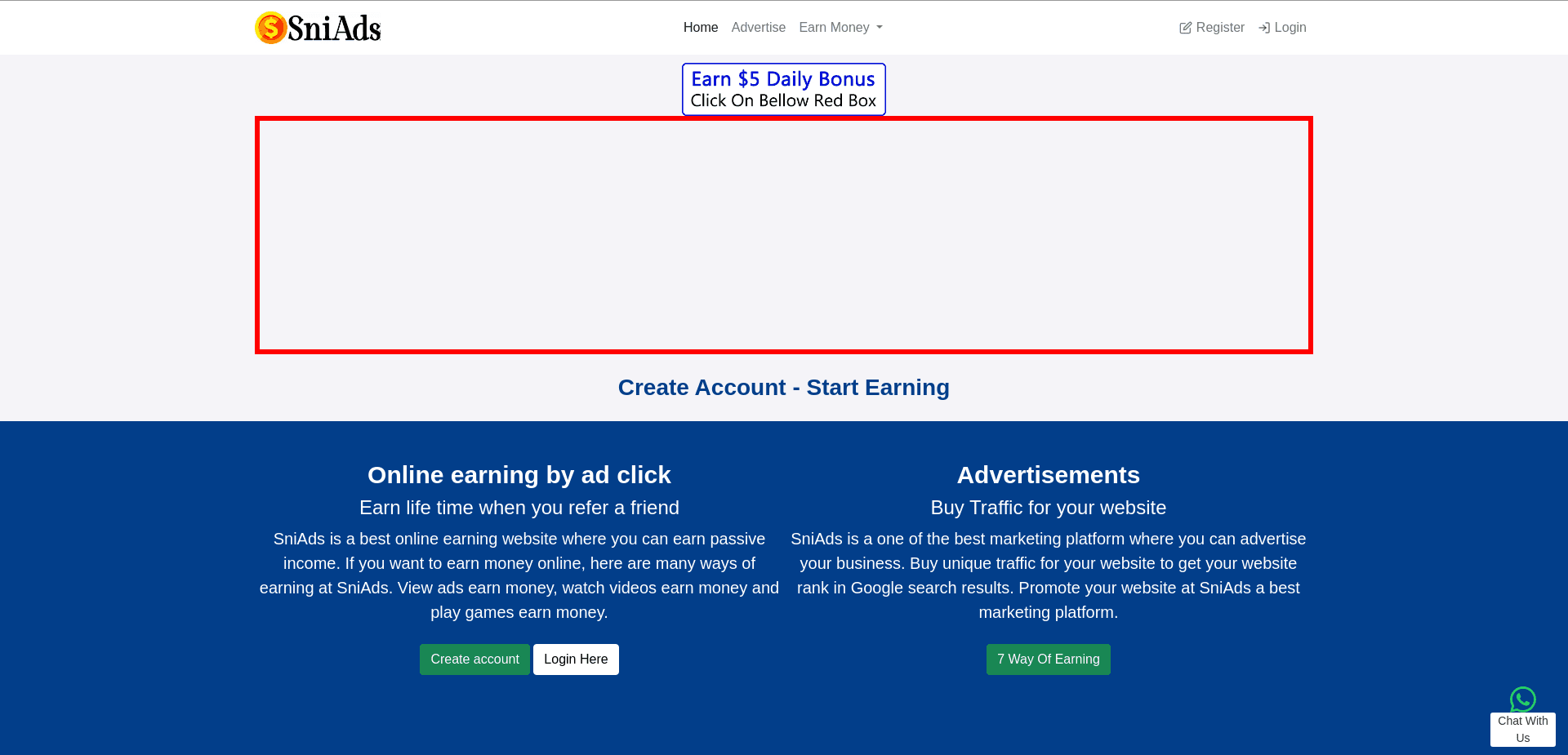 Screenshot for sniads.com - 3