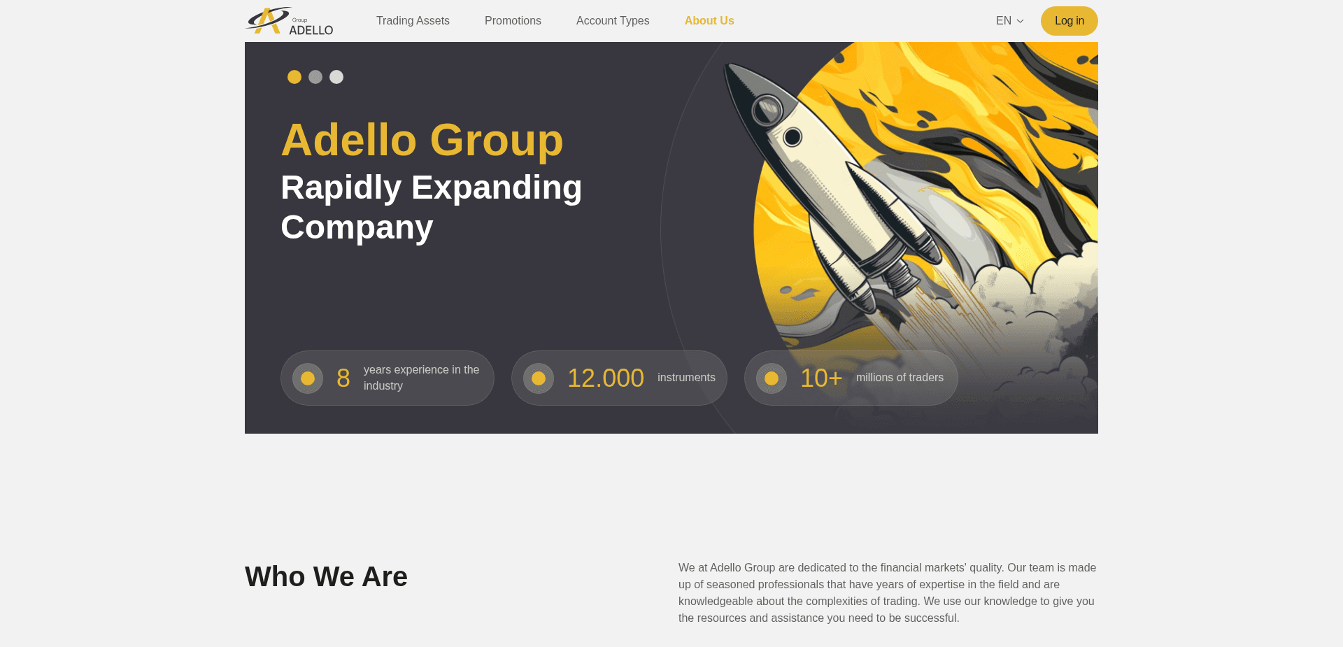 Screenshot for adello-group.com - 0