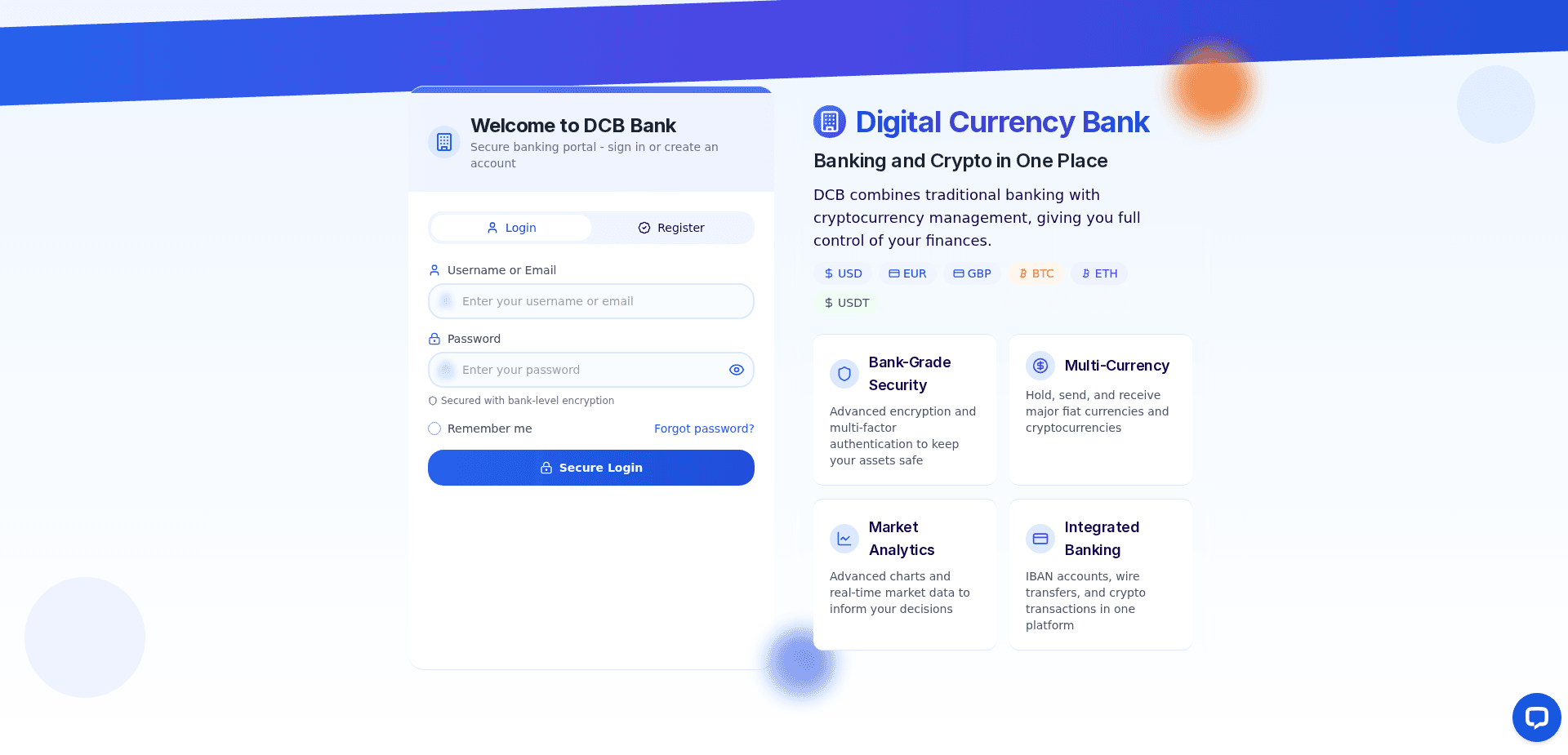 Screenshot for digital-cryptocurrency-bank.replit.app - 1