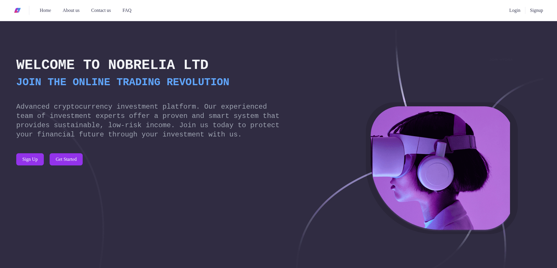 Screenshot for nobrelia.online - 0