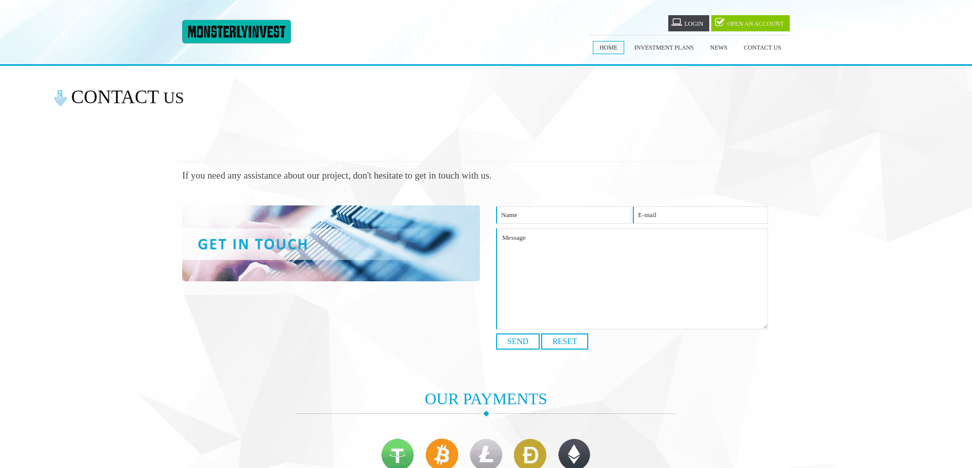 Screenshot for monsterlyinvest.com - 1