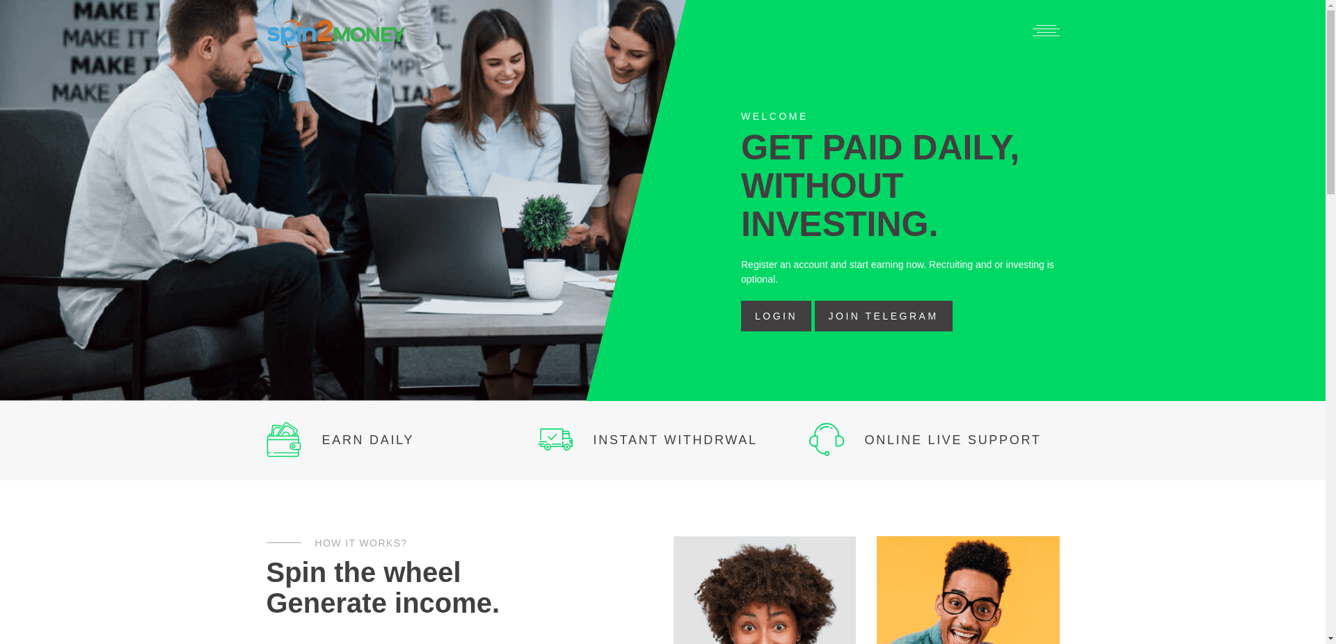 Spin2Money отзывы и обзор. Развод, лохотрон или правда. Только честные и правдивые отзывы на Baxov.Net