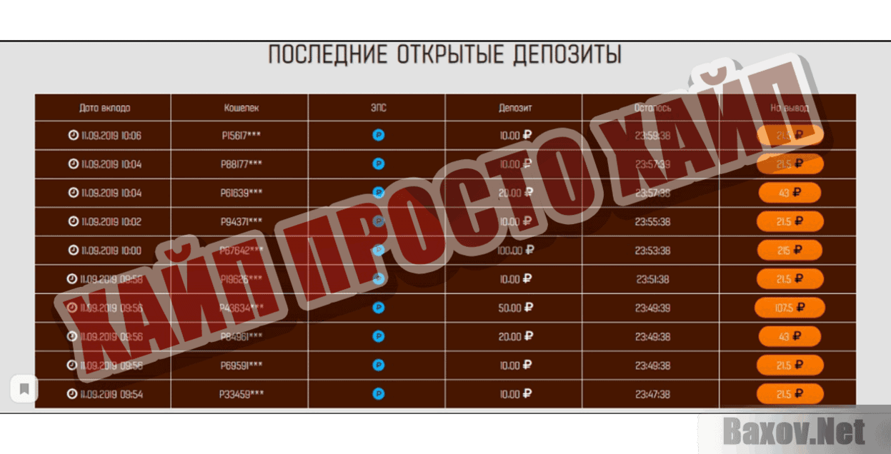 Money Scrooge Хайп Просто хайп