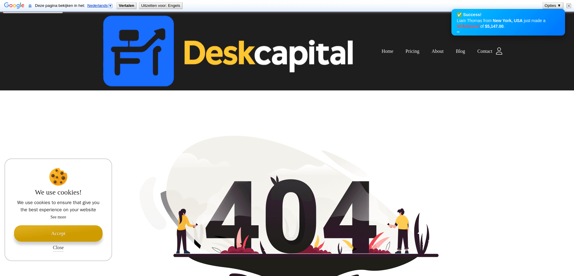 Screenshot for deskcapital.org - 0
