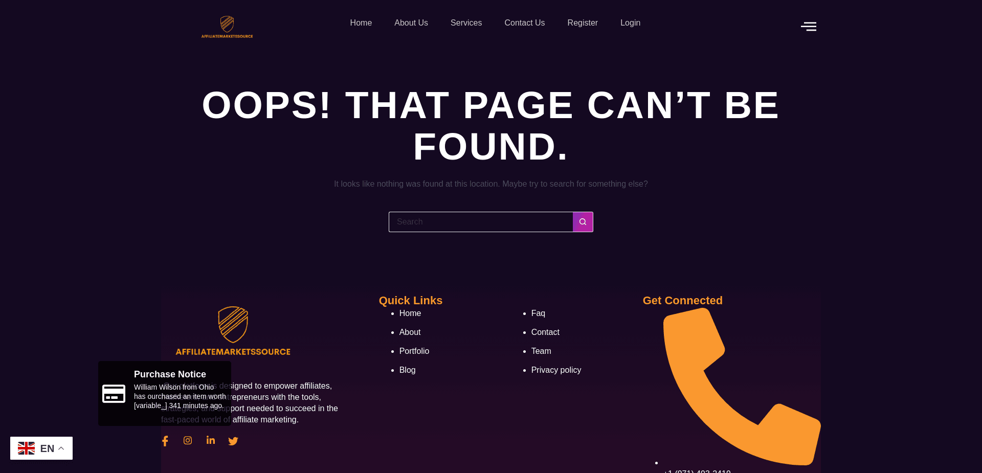 Screenshot for affiliatemarketssourcex.com - 3