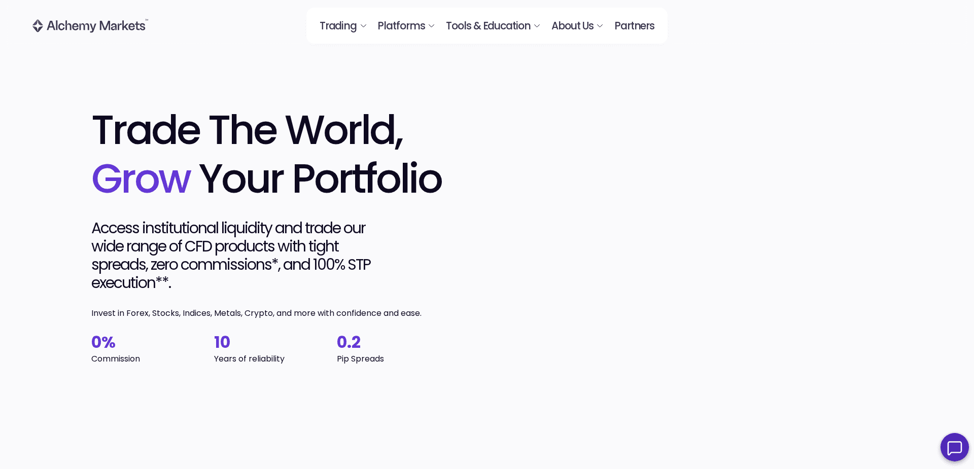 Screenshot for alchemymarkets.ky - 1