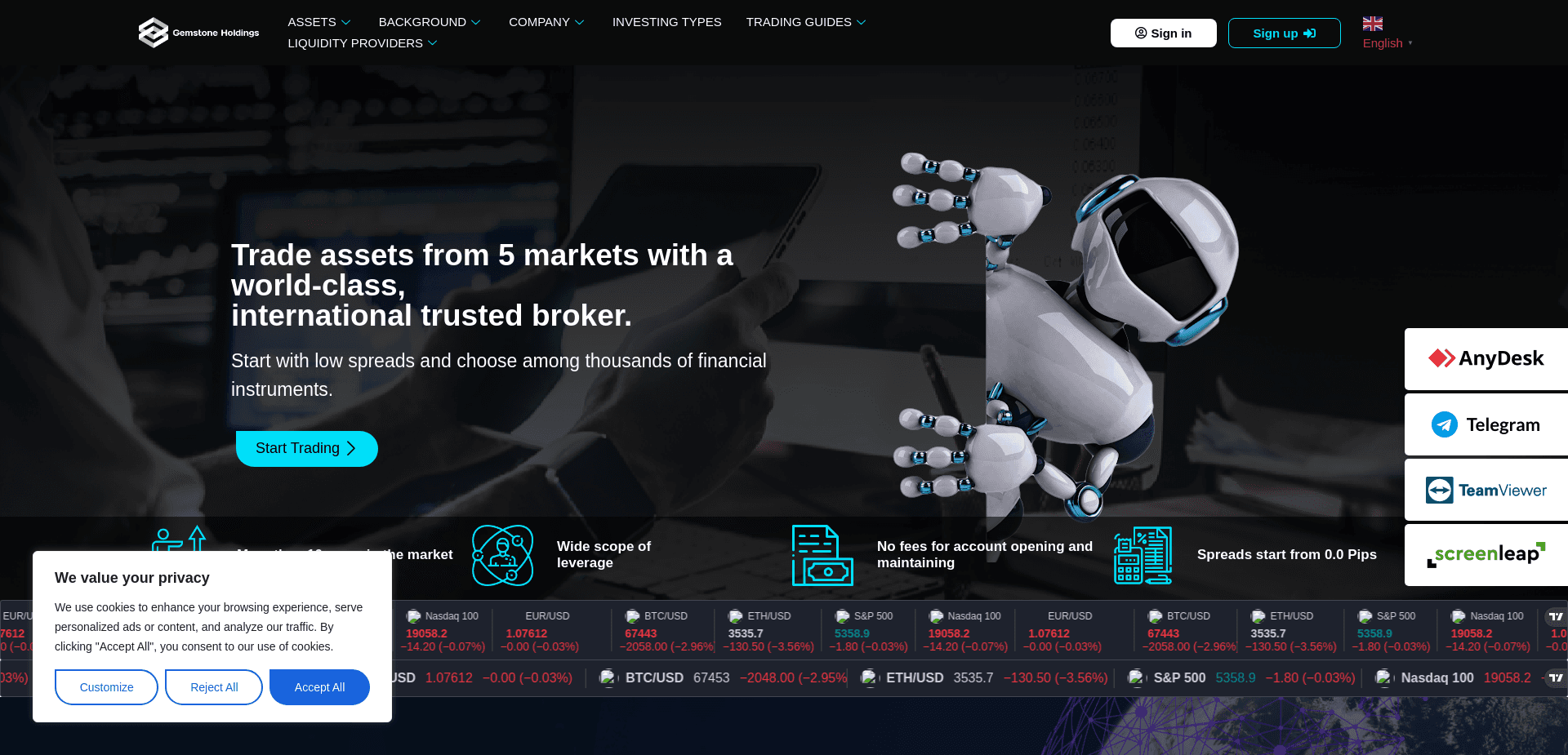 Gemstone Holdings отзывы и обзор. Развод, лохотрон или правда. Только честные и правдивые отзывы.