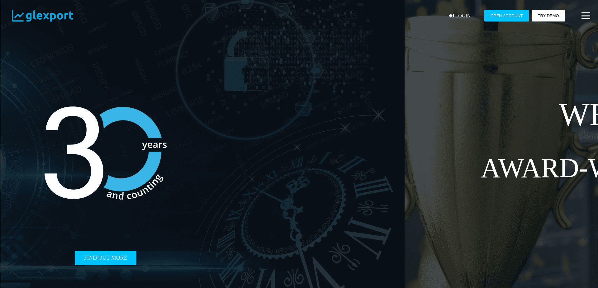 Screenshot for glexport.com - 1