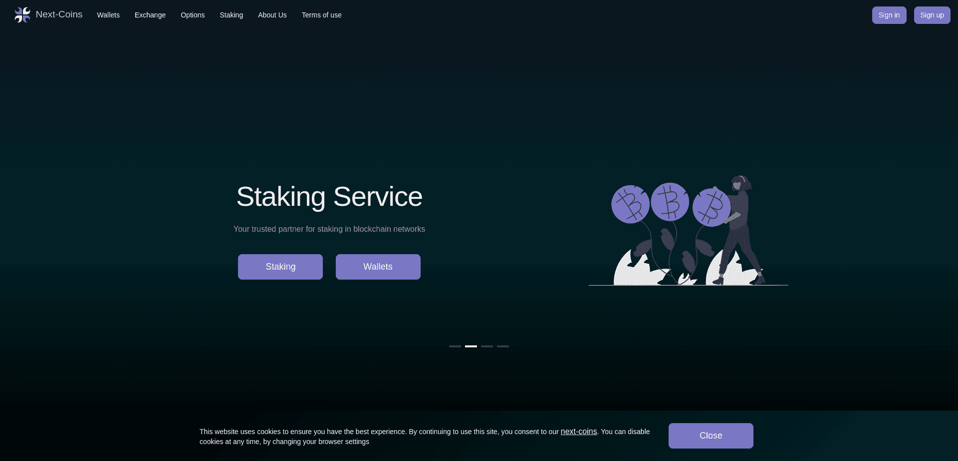 Screenshot for next-coins.com - 2