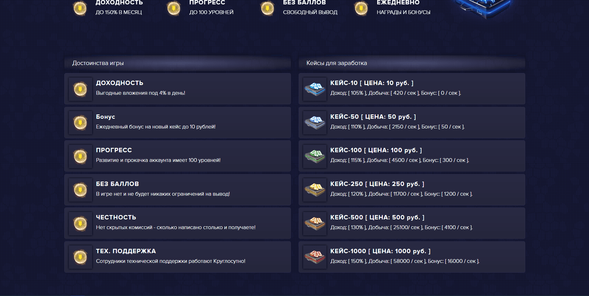 Cash case - Лохотрон