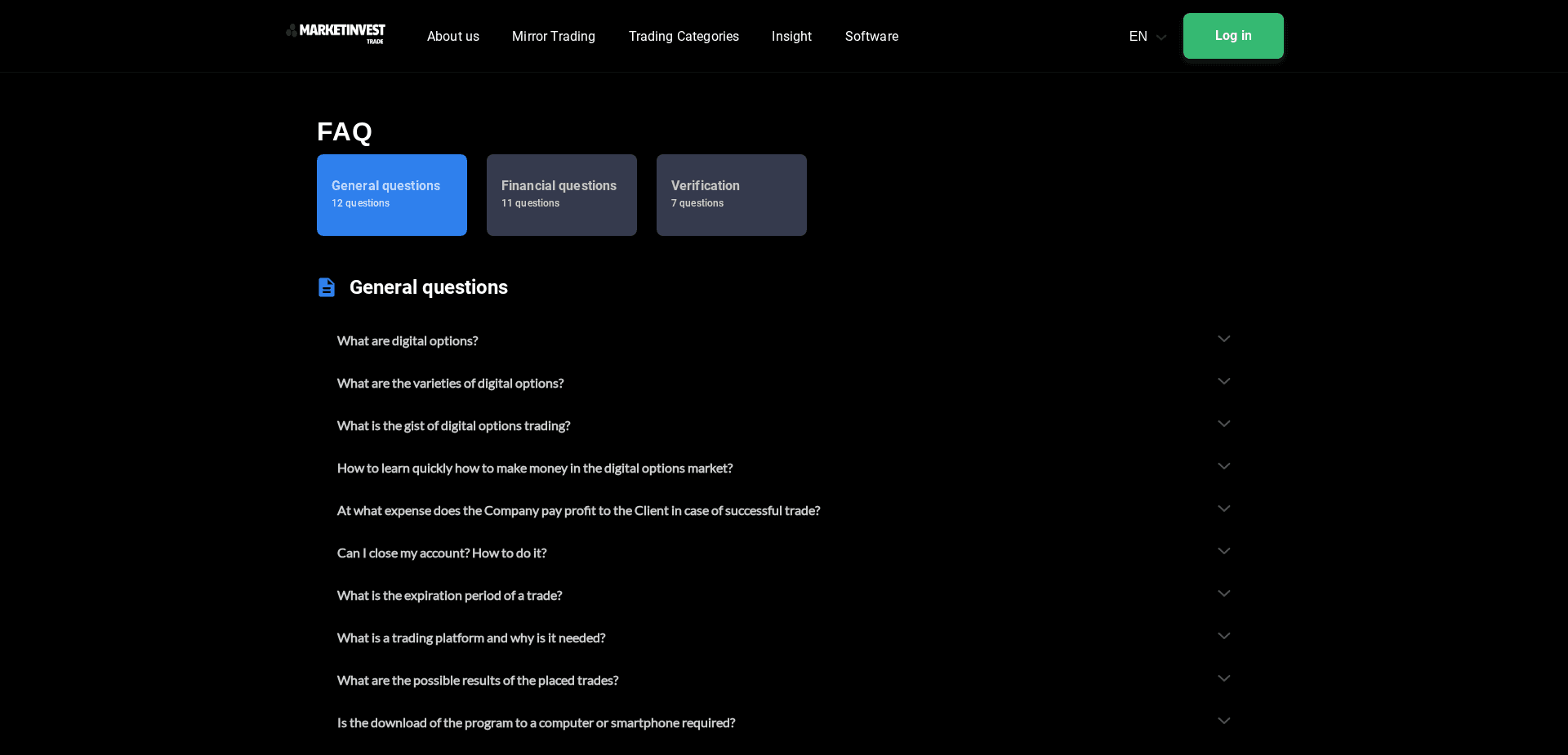 Screenshot for marketinvestrade.net - 2