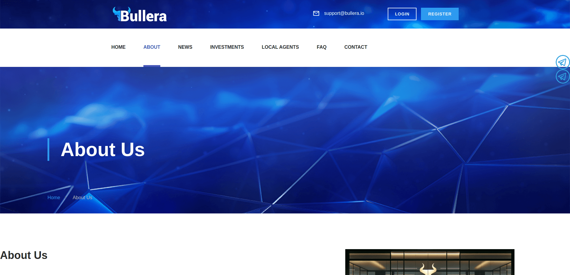 Screenshot for bullera.io - 0