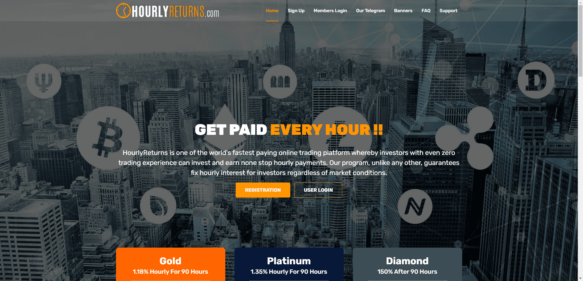 Hourlyreturns отзывы и обзор. Развод, лохотрон или правда. Только честные и правдивые отзывы на Baxov.Net