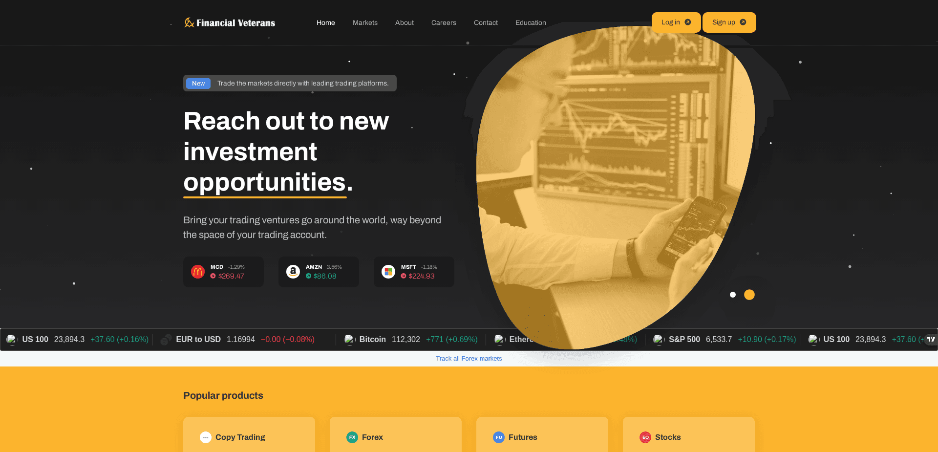 Screenshot for financialveterans.com - 0