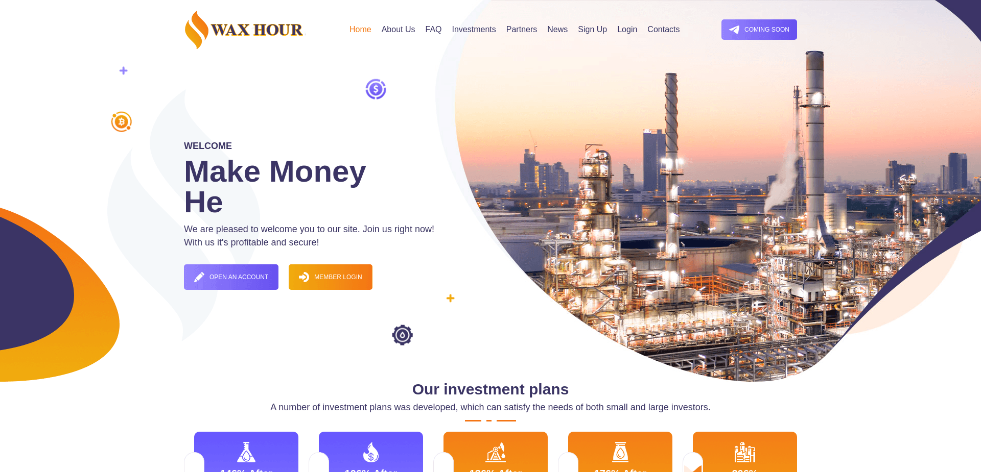 Screenshot for waxhour.cfd - 1