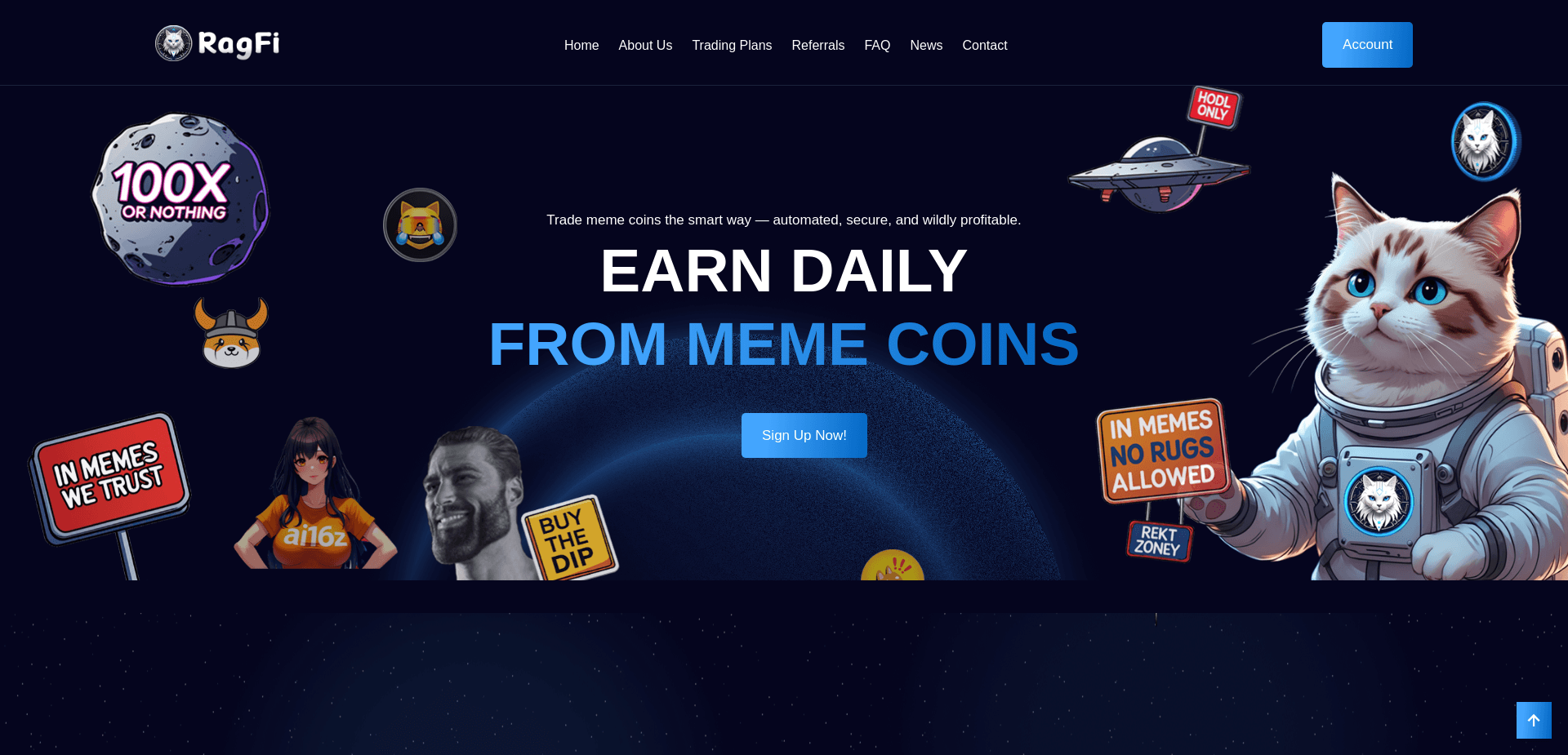 Screenshot for ragfi.io - 1