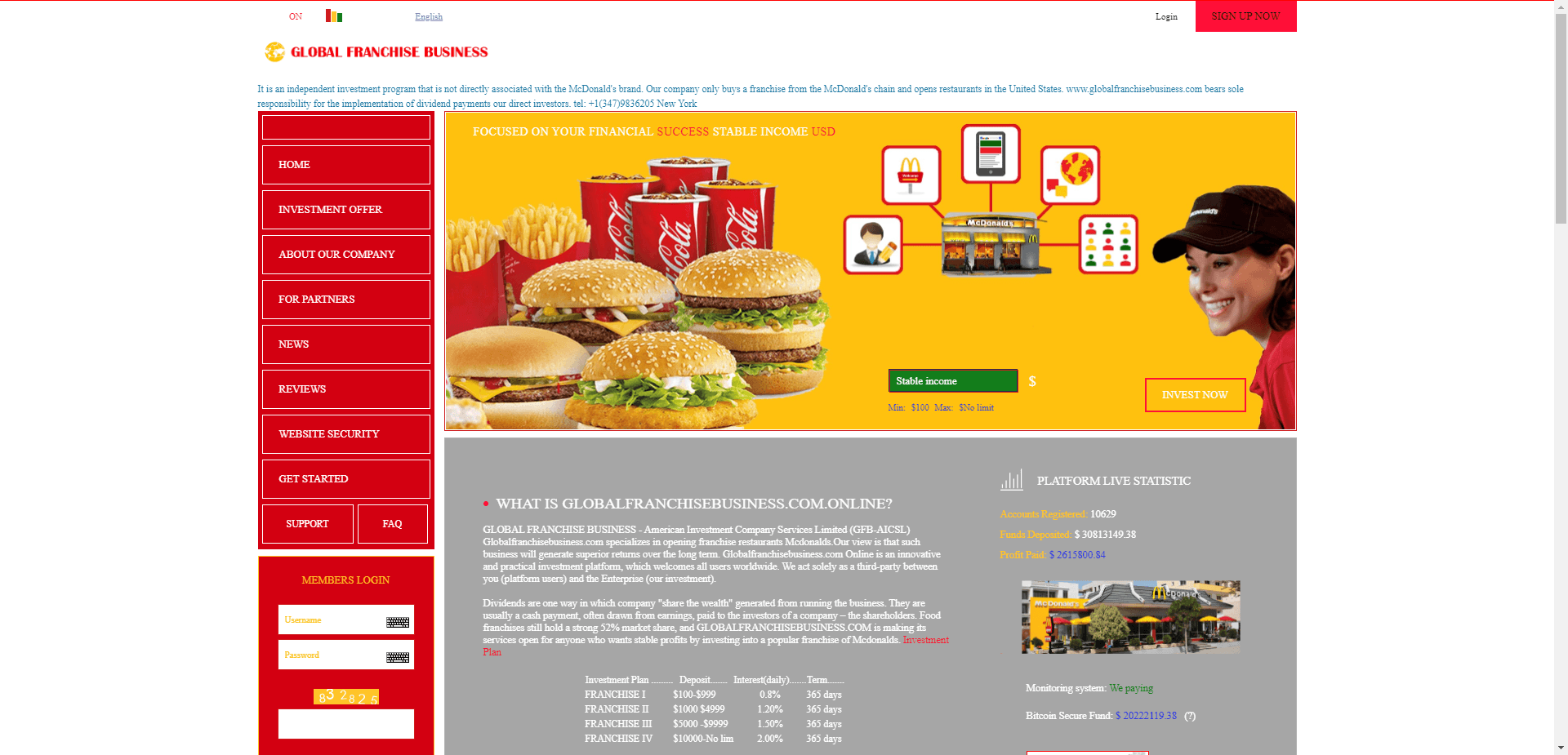 Global Franchise Business отзывы и обзор. Развод, лохотрон или правда. Только честные и правдивые отзывы на Baxov.Net