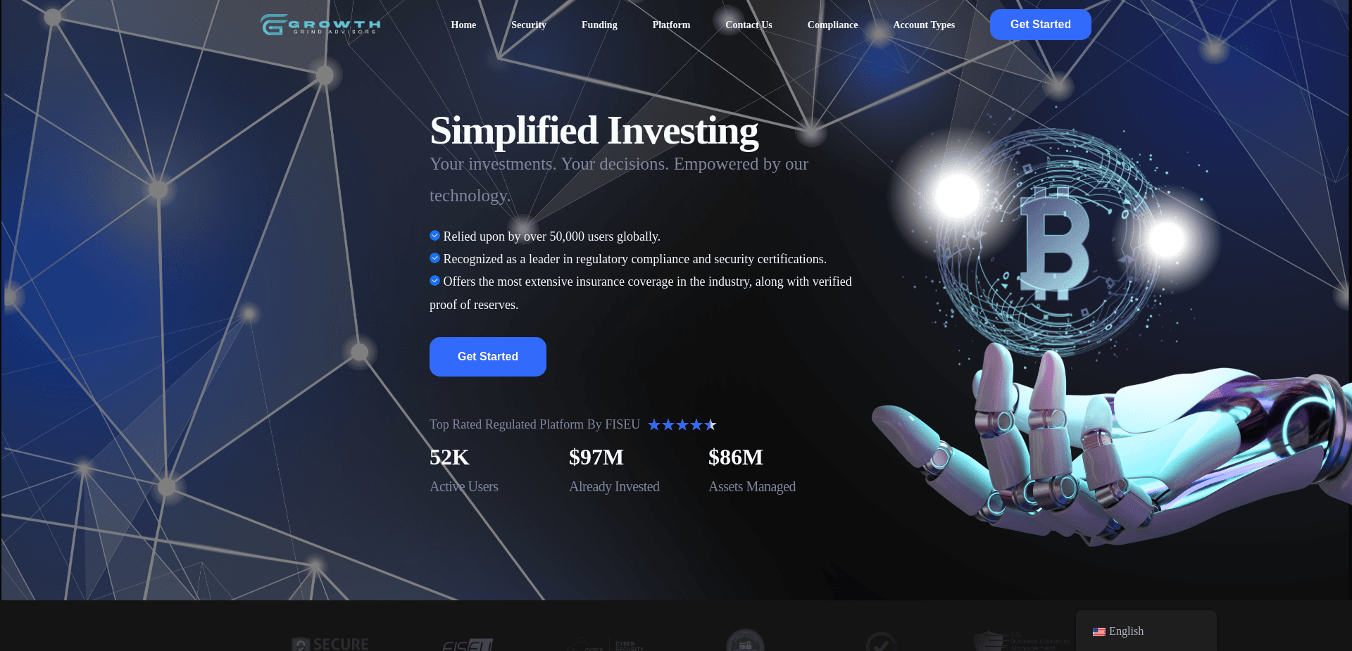 Screenshot for growthgrindadvisors.com - 1